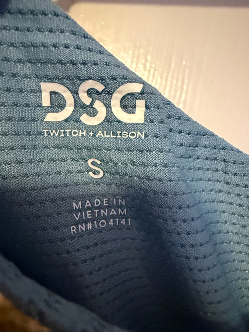 DSG ladies performance dress . With shorts and bra underneath.